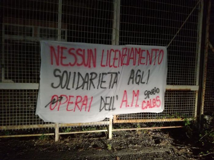 Esuberi all’Accademica Mugnano spa. Spazio Cales esprime solidarietà e vicinanza agli operai